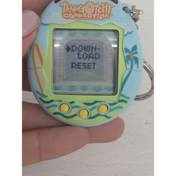 RARE Tamagotchi Connection V2: Tropical Edition, Green and Blue Works - Picture 3 of 4